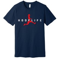 Basketball Hoop Sports Bball Coach Baller Basketball Player Premium T-Shirt