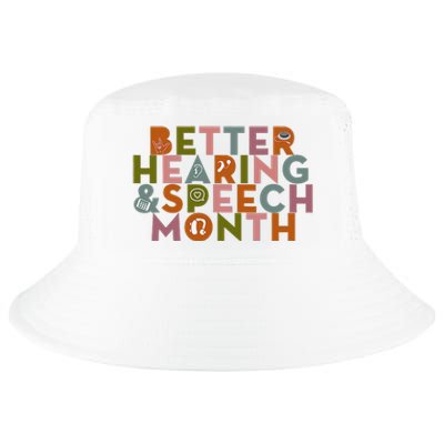 Better Hearing & Speech Month Proud Speech Pathologist SLP Cool Comfort Performance Bucket Hat