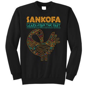 Black History Sankofa African Bird Juneteenth Sweatshirt