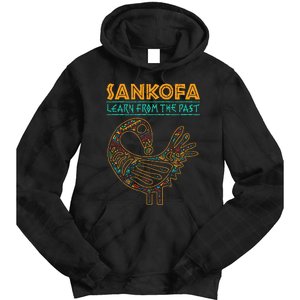 Black History Sankofa African Bird Juneteenth Tie Dye Hoodie