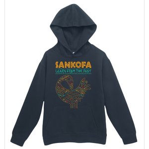 Black History Sankofa African Bird Juneteenth Urban Pullover Hoodie