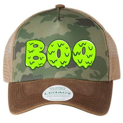 Boo Halloween Slime Legacy Tie Dye Trucker Hat