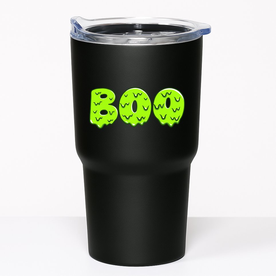 Boo Halloween Slime Tumbler