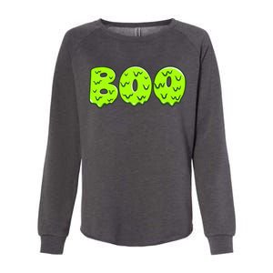 Boo Halloween Slime Womens California Wash Sweatshirt