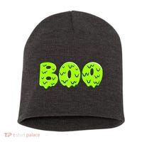 Boo Halloween Slime Short Acrylic Beanie