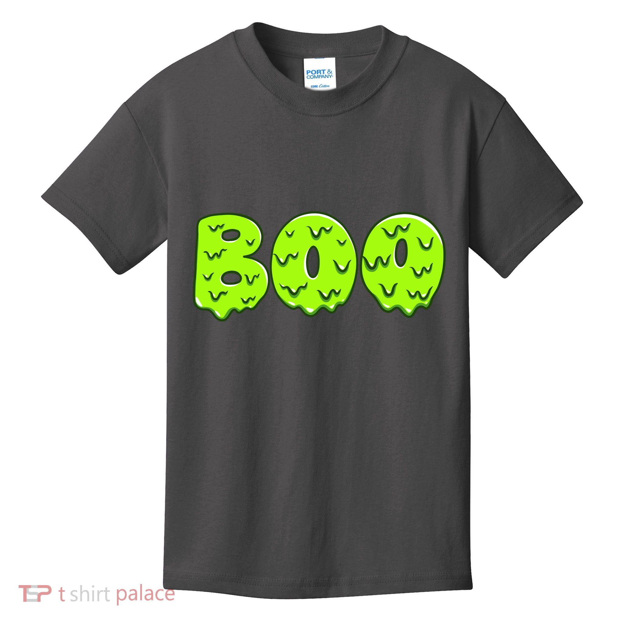 Boo Halloween Slime Kids T-Shirt
