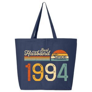 Best Husband Since 1994 Retro 30th Wedding Anniversary 25L Jumbo Tote