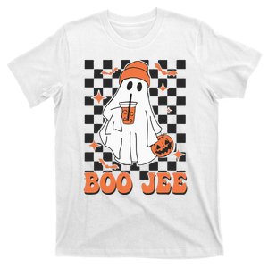 BooJee Halloween Spooky Season Cute Ghost Boujee Boogee  T-Shirt