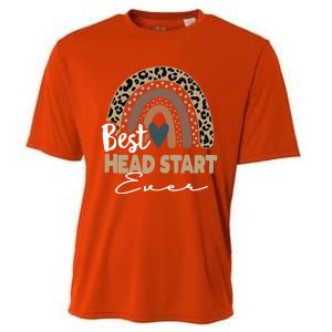 Best Head Start Ever Boho Rainbow Teacher Appreciation Gift Cooling Performance Crew T-Shirt