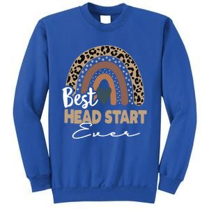 Best Head Start Ever Boho Rainbow Teacher Appreciation Gift Sweatshirt