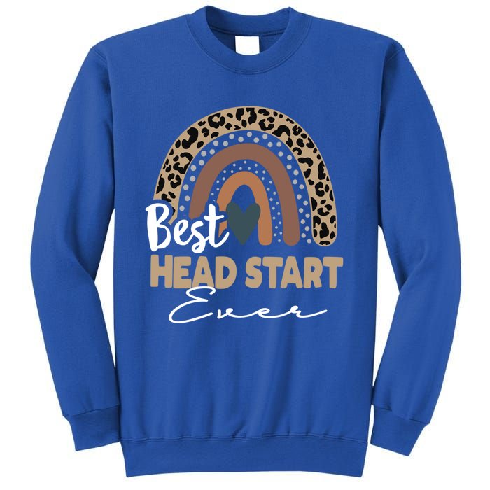 Best Head Start Ever Boho Rainbow Teacher Appreciation Gift Sweatshirt