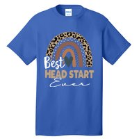 Best Head Start Ever Boho Rainbow Teacher Appreciation Gift Tall T-Shirt