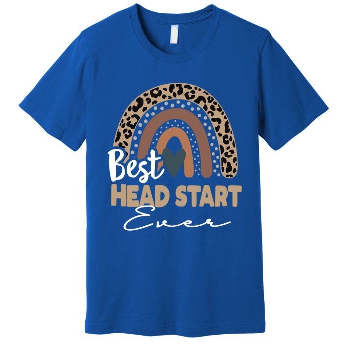 Best Head Start Ever Boho Rainbow Teacher Appreciation Gift Premium T-Shirt