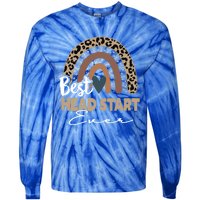 Best Head Start Ever Boho Rainbow Teacher Appreciation Gift Tie-Dye Long Sleeve Shirt