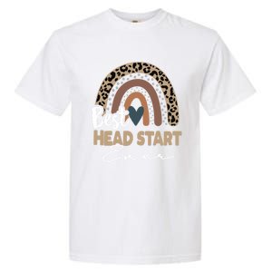 Best Head Start Ever Boho Rainbow Teacher Appreciation Gift Garment-Dyed Heavyweight T-Shirt