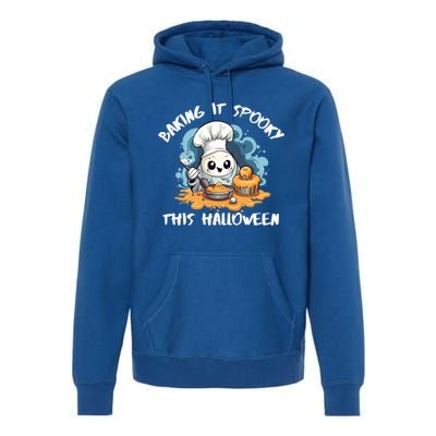 Baking Halloween Season Trick Or Treat Chef Spooky Baker Gift Premium Hoodie