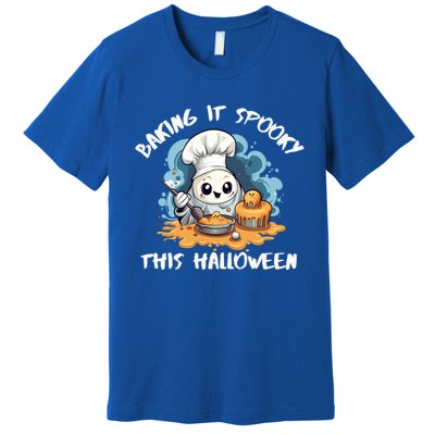 Baking Halloween Season Trick Or Treat Chef Spooky Baker Gift Premium T-Shirt