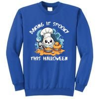 Baking Halloween Season Trick Or Treat Chef Spooky Baker Gift Tall Sweatshirt