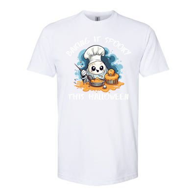 Baking Halloween Season Trick Or Treat Chef Spooky Baker Gift Softstyle CVC T-Shirt