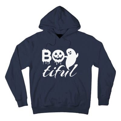 Bootiful Halloween Scary Creepy Spooky Pumpkin Tall Hoodie