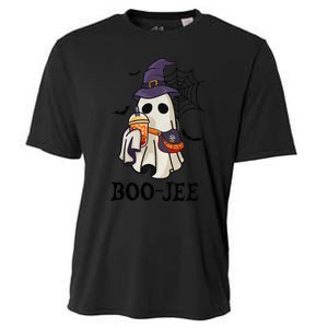 BooJee Halloween Spooky Season Cute Ghost Boujee Boogee Cooling Performance Crew T-Shirt