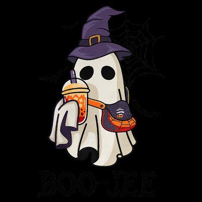 BooJee Halloween Spooky Season Cute Ghost Boujee Boogee T-Shirt