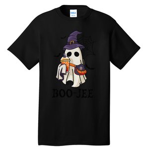 BooJee Halloween Spooky Season Cute Ghost Boujee Boogee Tall T-Shirt