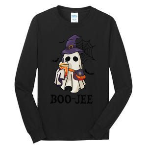 BooJee Halloween Spooky Season Cute Ghost Boujee Boogee Tall Long Sleeve T-Shirt