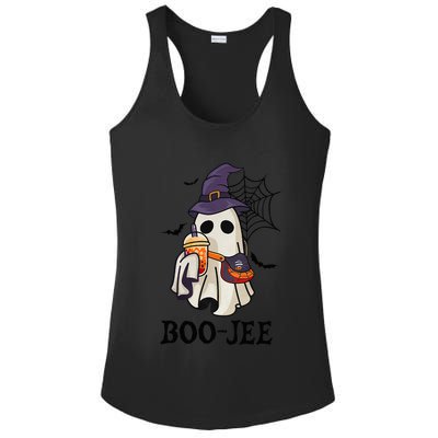 BooJee Halloween Spooky Season Cute Ghost Boujee Boogee Ladies PosiCharge Competitor Racerback Tank