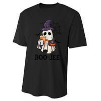 BooJee Halloween Spooky Season Cute Ghost Boujee Boogee Performance Sprint T-Shirt