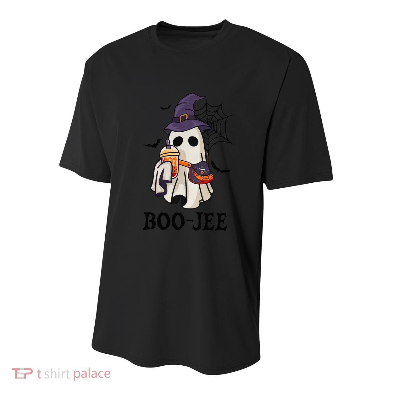 BooJee Halloween Spooky Season Cute Ghost Boujee Boogee Youth Performance Sprint T-Shirt