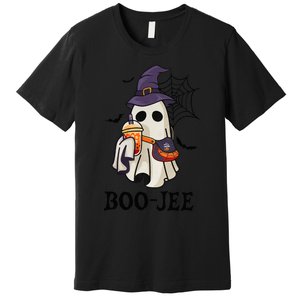 BooJee Halloween Spooky Season Cute Ghost Boujee Boogee Premium T-Shirt