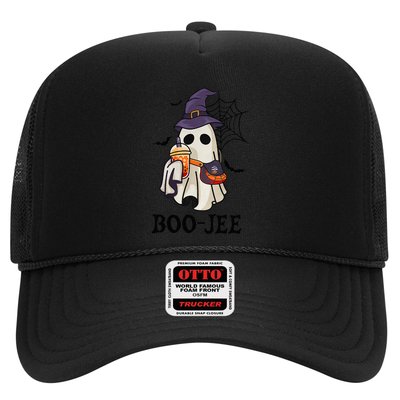 BooJee Halloween Spooky Season Cute Ghost Boujee Boogee Trucker Hat