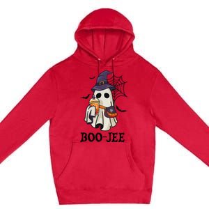 BooJee Halloween Spooky Season Cute Ghost Boujee Boogee Premium Pullover Hoodie