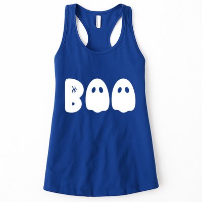 Boo Halloween Spooky Season Ghost Vibes Boo Season Gift Womens Tank Top