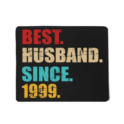 Best Husband Since 1999 For 25th Silver Wedding Anniversary Mousepad