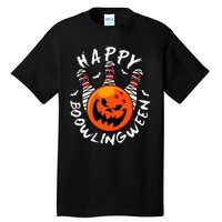 Bowling Halloween Spooky Happy BOOlingween Tall T-Shirt