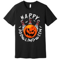 Bowling Halloween Spooky Happy BOOlingween Premium T-Shirt