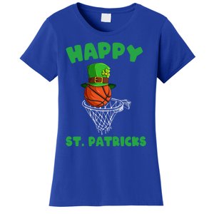 Basketball Happy St Patrick's Day Cute Gift Women's T-Shirt