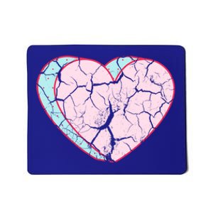 Broken Heart Single Awareness Anti Valentines Day Meaningful Gift Mousepad