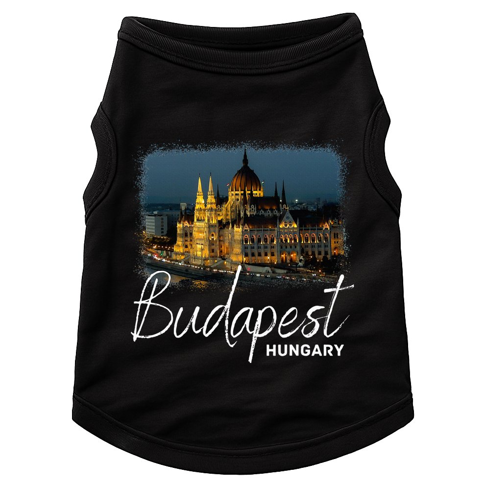 Budapest Hungary Souvenir Budapest Doggie Tank