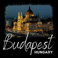 Budapest Hungary Souvenir Budapest City Backpack