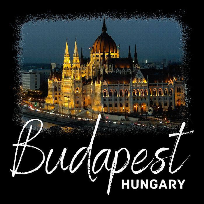 Budapest Hungary Souvenir Budapest City Backpack