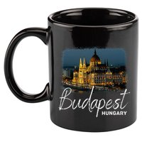 Budapest Hungary Souvenir Budapest 11oz C Handle Ceramic Mug