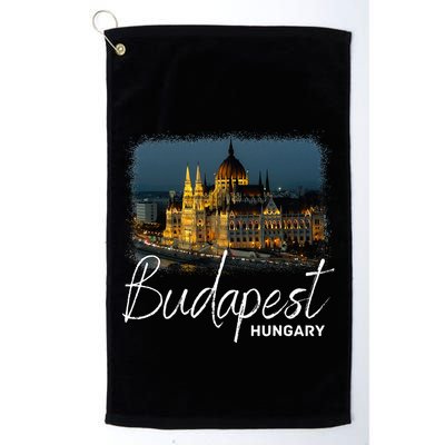 Budapest Hungary Souvenir Budapest Golf Towel