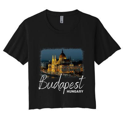 Budapest Hungary Souvenir Budapest Crop Top