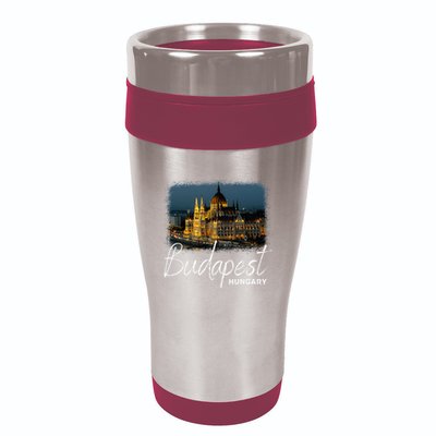 Budapest Hungary Souvenir Budapest 16oz Travel Tumbler