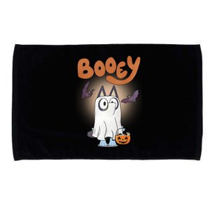 Booey Halloween Spooky Season Funny Boo Dog Ghost Microfiber Hand Towel