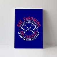 Beavaxe Hatchet Throwing Ax Thrower Axe Cater Pun Canvas