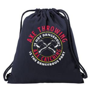 Beavaxe Hatchet Throwing Ax Thrower Axe Cater Pun Drawstring Bag